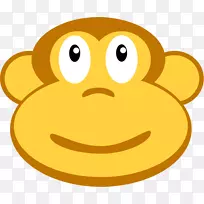 表情笑脸鼻子剪贴画猴子剪贴画-空若网 表情笑脸鼻子剪贴画猴子剪贴画-空若网