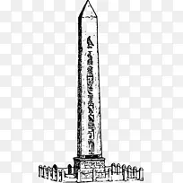 卡纳克古埃及方尖碑绘画剪贴画.古-空若网 卡纳克古埃及方尖碑绘画剪贴画.古-空若网