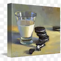 奥利奥牛奶玻璃饼干浸泡-奥利奥奶昔-空若网 奥利奥牛奶玻璃饼干浸泡-奥利奥奶昔-空若网