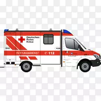 救护车-紧急车辆-汽车-三维悬挂车-空若网 救护车-紧急车辆-汽车-三维悬挂车-空若网