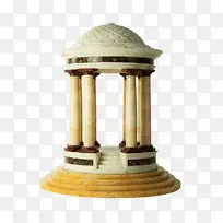 圣皮特罗在蒙托利奥神庙的大力士维克托大理石白玉-埃及柱-空若网 圣皮特罗在蒙托利奥神庙的大力士维克托大理石白玉-埃及柱-空若网