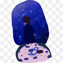 钴蓝、电蓝、紫-化妆舞会海报-空若网 钴蓝、电蓝、紫-化妆舞会海报-空若网