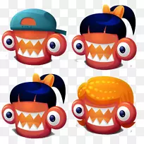 阿凡达图标-各种卡通化身-空若网 阿凡达图标-各种卡通化身-空若网