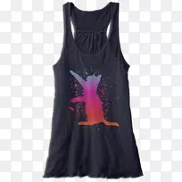t恤服装无袖衬衫连衣裙彩绘猫-空若网 t恤服装无袖衬衫连衣裙彩绘猫-空若网