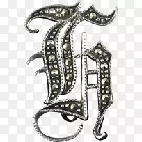 人体珠宝,服装配件,时尚字体.精细字母-空若网 人体珠宝,服装配件,时尚字体.精细字母-空若网