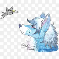 狗画动画素描-狼化身-空若网 狗画动画素描-狼化身-空若网