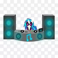 唱片曲目留声机唱片DJ混合动画-卡通DJ-空若网 唱片曲目留声机唱片DJ混合动画-卡通DJ-空若网