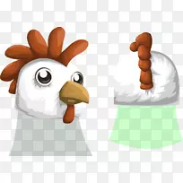 鸡公鸡动画剪辑艺术-卡通化身-空若网 鸡公鸡动画剪辑艺术-卡通化身-空若网