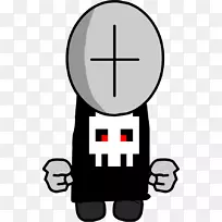 卡通线条白色剪贴画-疯狂-空若网 卡通线条白色剪贴画-疯狂-空若网