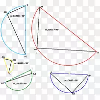 三角形线圆点-半圆弧-空若网 三角形线圆点-半圆弧-空若网