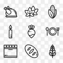 计算机图标科学符号.感恩节-空若网 计算机图标科学符号.感恩节-空若网