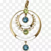 耳环珠宝魅力和吊坠宝石项链-黄金华丽图案-空若网 耳环珠宝魅力和吊坠宝石项链-黄金华丽图案-空若网