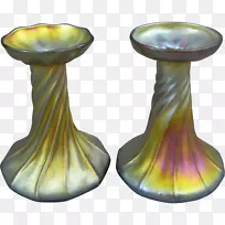 玻璃花瓶工艺品-黄金华丽图案-空若网 玻璃花瓶工艺品-黄金华丽图案-空若网