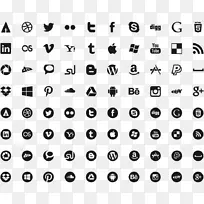 社交媒体电脑图标博客-散布鲜花-空若网 社交媒体电脑图标博客-散布鲜花-空若网