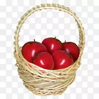 苹果食品礼品篮剪贴画水果-空若网 苹果食品礼品篮剪贴画水果-空若网