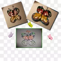 昆虫蝴蝶纸传粉器-空若网 昆虫蝴蝶纸传粉器-空若网