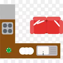 厨房-中央厨房顶部-空若网 厨房-中央厨房顶部-空若网