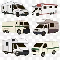 卡通货车-手绘卡通救护车-空若网 卡通货车-手绘卡通救护车-空若网