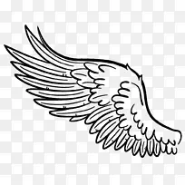 水牛翼画艺术剪贴画-翅膀-空若网 水牛翼画艺术剪贴画-翅膀-空若网