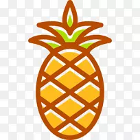 菠萝有机食品冰淇淋水果菠萝载体-空若网 菠萝有机食品冰淇淋水果菠萝载体-空若网