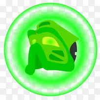 绿色标志黄色-DJ标志-空若网 绿色标志黄色-DJ标志-空若网