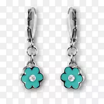 耳环珠宝银宝石服装配件手绘花标-空若网 耳环珠宝银宝石服装配件手绘花标-空若网