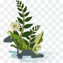 葬礼花环剪贴画-绿色植物-空若网 葬礼花环剪贴画-绿色植物-空若网