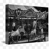 游乐园单色摄影旋转木马-旋转木马-空若网 游乐园单色摄影旋转木马-旋转木马-空若网