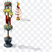 手绘路灯材料-空若网 手绘路灯材料-空若网