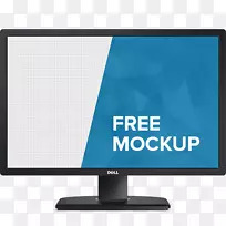 响应式web设计计算机监视器模拟台式计算机.网站用户界面设计-空若网 响应式web设计计算机监视器模拟台式计算机.网站用户界面设计-空若网