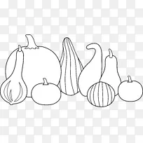葫芦南瓜蔬菜剪贴画-葫芦-空若网 葫芦南瓜蔬菜剪贴画-葫芦-空若网