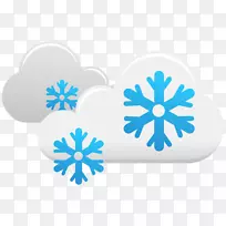 天气预报电脑图标云暴风雪-空若网 天气预报电脑图标云暴风雪-空若网