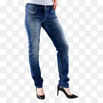 电动蓝色牛仔裤,钴蓝色牛仔布-苗条的女人-空若网 电动蓝色牛仔裤,钴蓝色牛仔布-苗条的女人-空若网