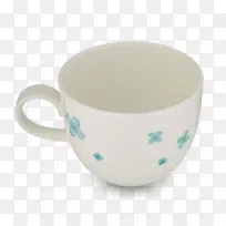 餐具咖啡杯碟陶瓷散落花瓣-空若网 餐具咖啡杯碟陶瓷散落花瓣-空若网