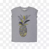 t恤服装袖子纺织品水彩菠萝-空若网 t恤服装袖子纺织品水彩菠萝-空若网