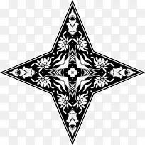 对称装饰剪贴画-空若网 对称装饰剪贴画-空若网