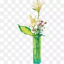 切花百合剪艺术-花-空若网 切花百合剪艺术-花-空若网