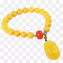 宝石手镯琥珀黄色宝石手镯-空若网 宝石手镯琥珀黄色宝石手镯-空若网