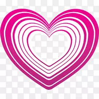 心粉色爱情剪贴画-心-空若网 心粉色爱情剪贴画-心-空若网
