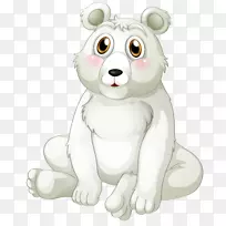 北极熊动画剪辑艺术卡通北极熊-空若网 北极熊动画剪辑艺术卡通北极熊-空若网