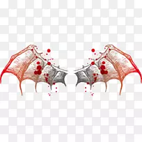 蝙蝠翼-蝙蝠翅膀血滴-空若网 蝙蝠翼-蝙蝠翅膀血滴-空若网