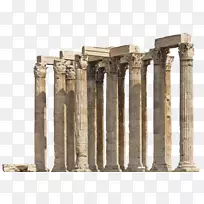 奥林匹亚宙斯神庙,雅典卫城雅典古希腊-庙宇-空若网 奥林匹亚宙斯神庙,雅典卫城雅典古希腊-庙宇-空若网