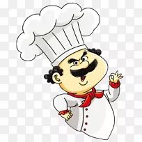 厨师卡通-空若网 厨师卡通-空若网