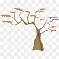 树干树枝剪贴画-树-空若网 树干树枝剪贴画-树-空若网