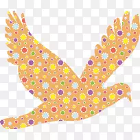 鸽子剪影剪贴画-剪影-空若网 鸽子剪影剪贴画-剪影-空若网