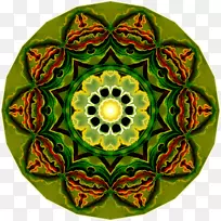 对称圈有机体花纹-圆圈-空若网 对称圈有机体花纹-圆圈-空若网