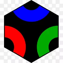 圆形图案-黄-红-空若网 圆形图案-黄-红-空若网