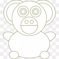 动物面部线条艺术色彩鼻子-小动物-空若网 动物面部线条艺术色彩鼻子-小动物-空若网