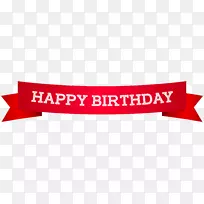 横幅生日剪贴画-生日快乐横幅红色PNG剪贴画图片-空若网 横幅生日剪贴画-生日快乐横幅红色PNG剪贴画图片-空若网