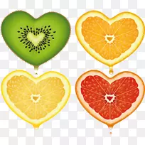 水果心-免费心-空若网 水果心-免费心-空若网